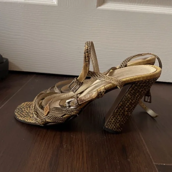 Prada strappy heels